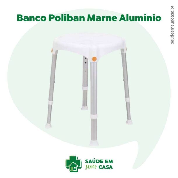 Banco Poliban Marne Alumínio