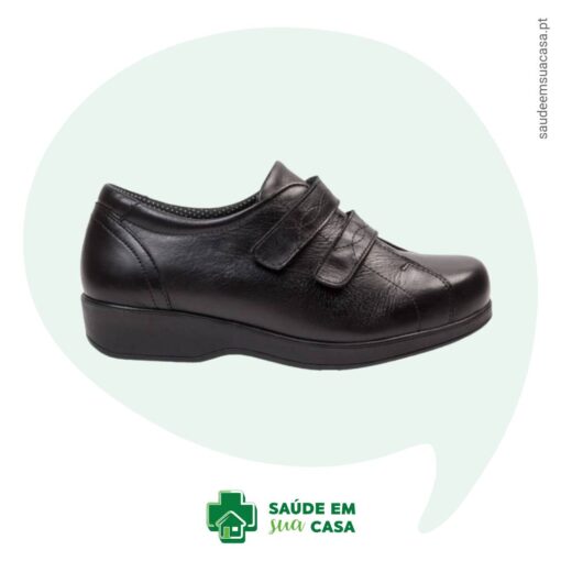 Women's diabetic shoe with Velcro Patrícia