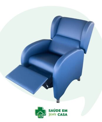 Cadeirão Relax Manual Azul