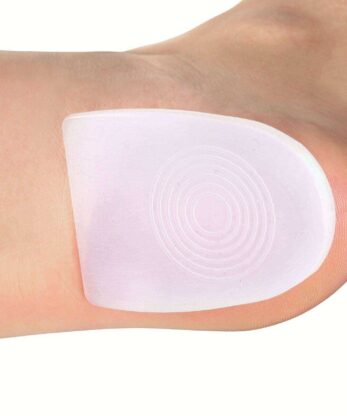 Pie de una persona con talón simple.