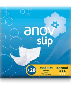 Anovo slip médio normal 20 unid - Fralda anov Normal 20.