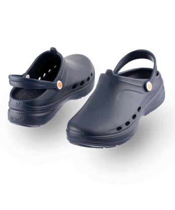 Zuecos de hospital Wock Waylite - azul marino. Zuecos de trabajo y hospitalarios.