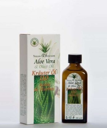 A bottle of N&B 110 Herb Oil 100ml in a box.