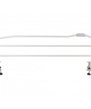 Barandilla de cama universal Pintada sobre fondo blanco.