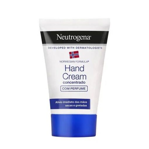 Neutrogena Creme Mãos Concentrado 50ml sobre fundo branco.