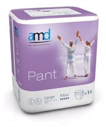 Pantalon à langer AMD Maxi Size. XL pour hommes - 14 pièces.