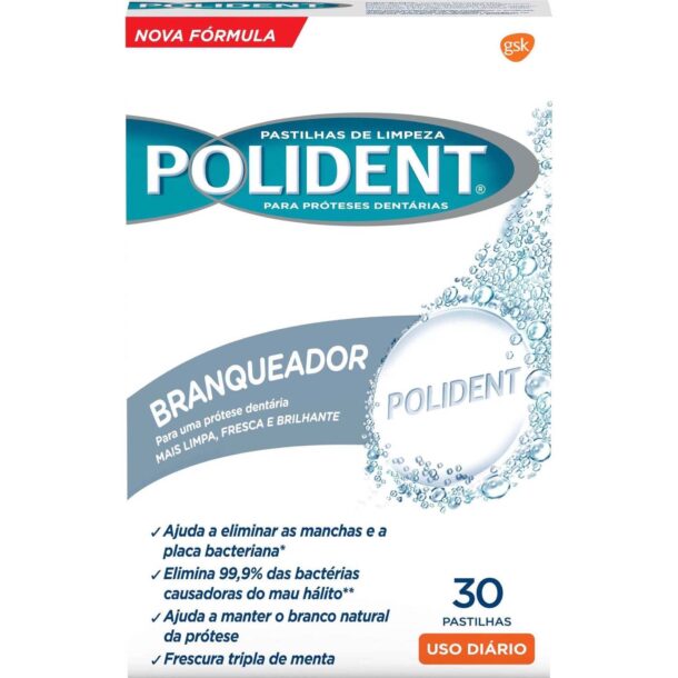 Polident Total Action Polident Pastillas Limpiadoras Blanqueadoras 36 uds.