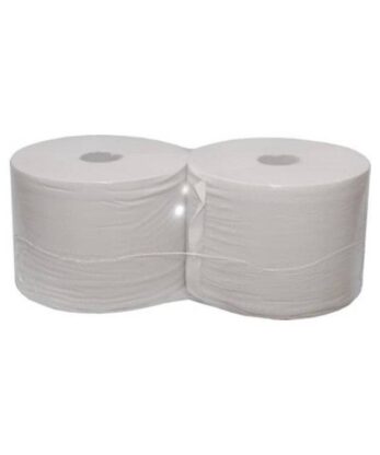 Deux rouleaux industriels - 2 unités sur fond blanc.