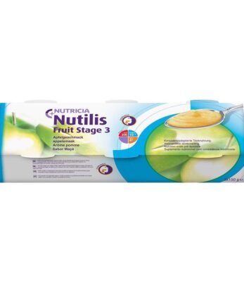 Una caja de Nutilis Fruit Stage 3 (3x150g).
