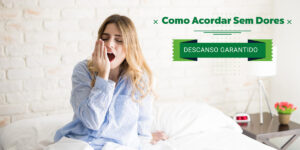 A woman lying in bed with the words visco carbon pillow.