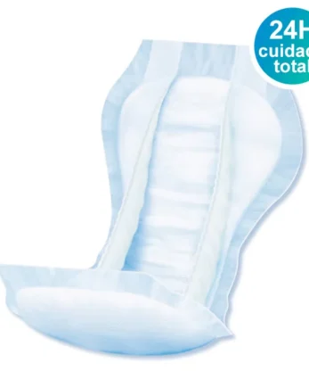 Imagen de apósitos anatómicos Lindor Maxi 40 Unidades con fondo blanco.