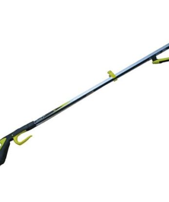 Herramienta de extensión con mango Thuasne verde y negro sobre fondo blanco.