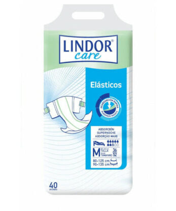 Lindor Super Noche Pañal Abs. Maxi 8 Gotas 40 unidades.