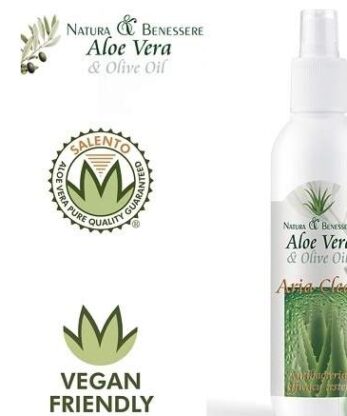 Um frasco de névoa corporal Purificador Aria Clean N&B 200ml.