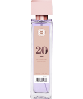 Botella de IAP PHARMA 20 FRUIT con etiqueta rosa.