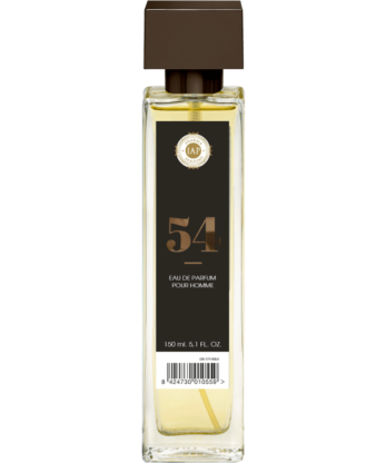 Frasco de IAP PHARMA 54 NOSSO etiquetado en marrón.