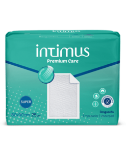 Fraldas Intimus Super Care.