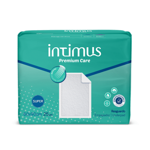 Fraldas Intimus Super Care.