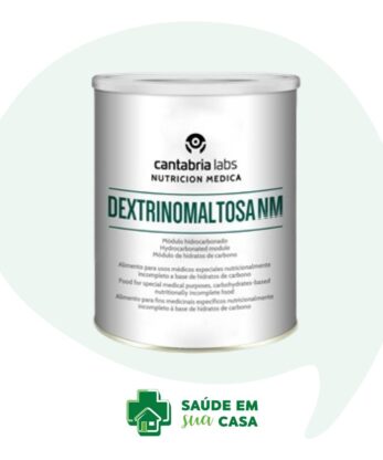 Un polvo blanco con las palabras DEXTRINOMALTOSA NM.