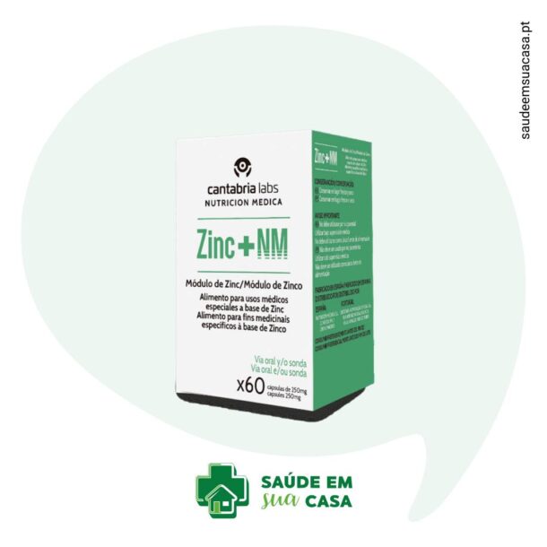 Uma caixa de ZINCO+ NM.